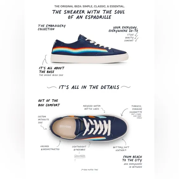 🆕 SOLUDOS | THE ORIGINAL IBIZA | MARINE BLUE | SIZE: 6.5