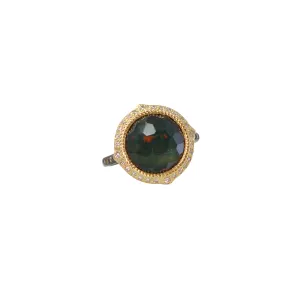 12mm Round Bloodstone Ring