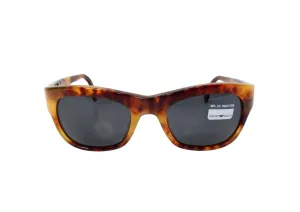 1990s Emporio Armani Brown Tortoise Wayfarer Sunglasses