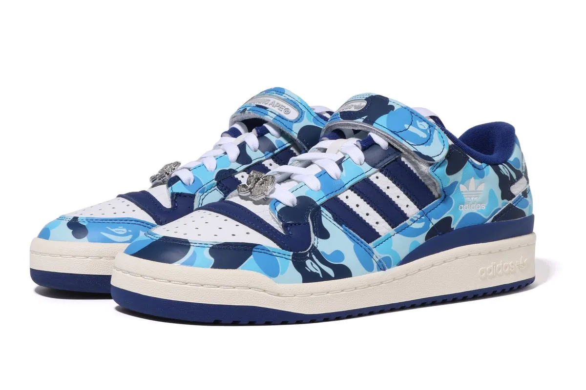 Adidas Forum 84 low "Bape 30th Anniversary - Blue Camo"