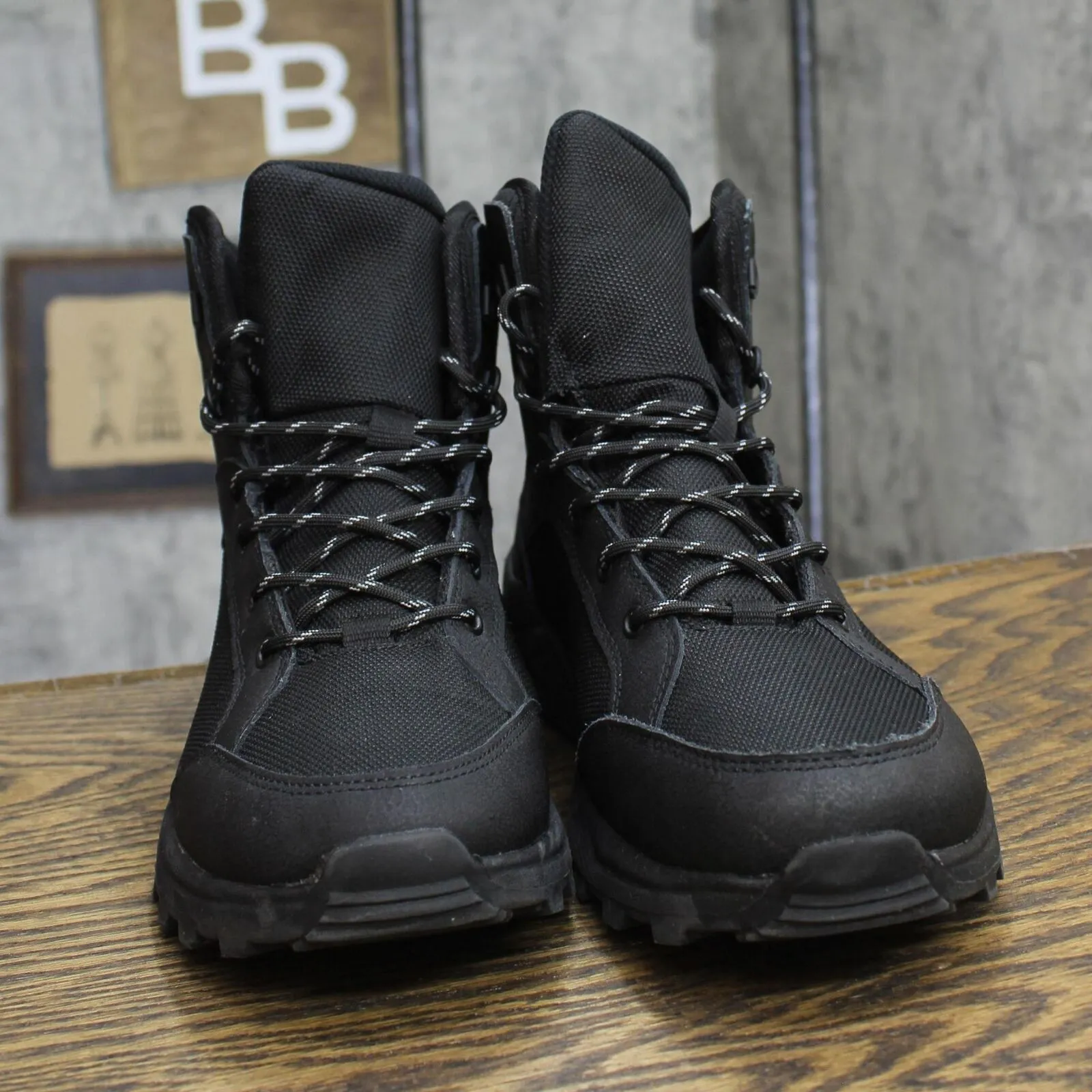 All In Motion Mens Doran Winter Hiker Boots 88235831 Black 8