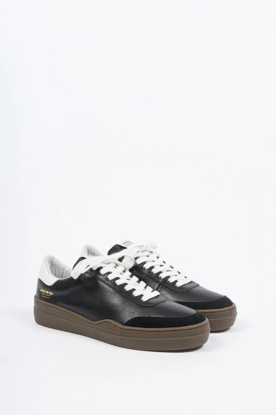 ARTICLE NUMBER 0517 CUPSOLE TRAINER BLACK GUM