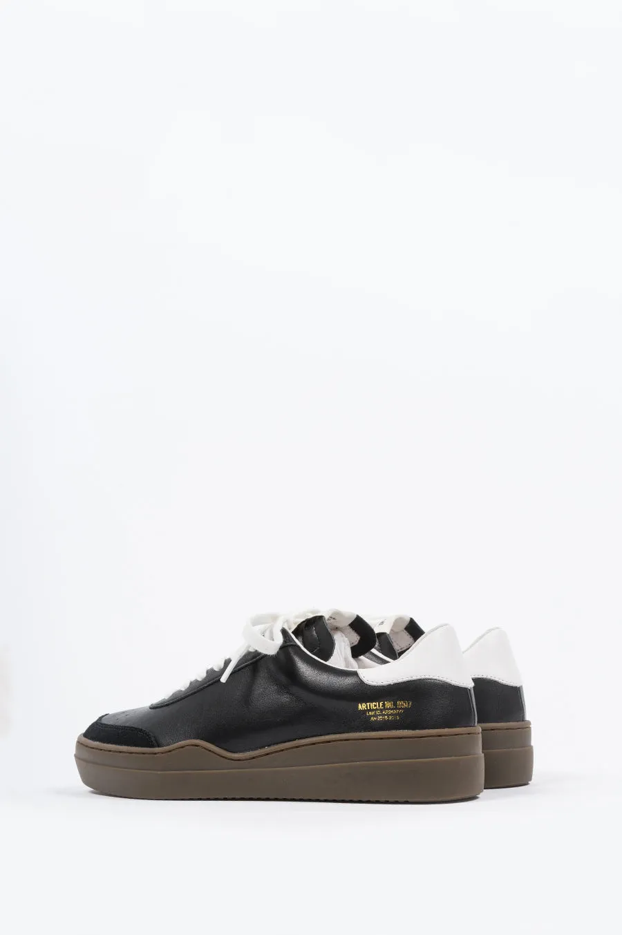 ARTICLE NUMBER 0517 CUPSOLE TRAINER BLACK GUM