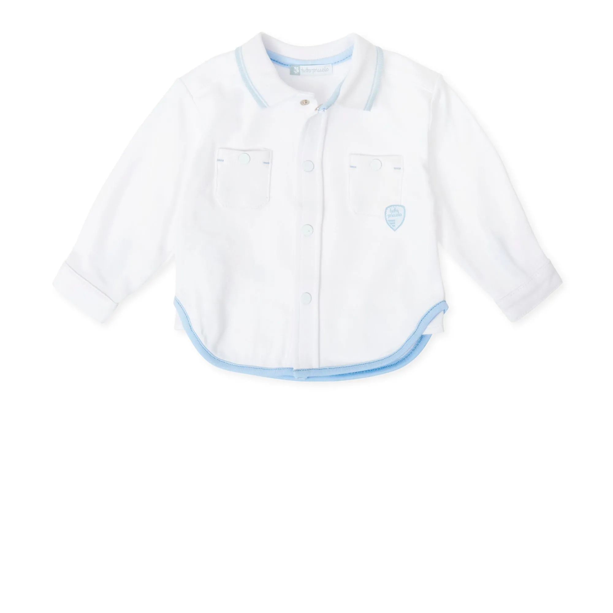 AW19 Tutto Piccolo Boys White Shirt 7010