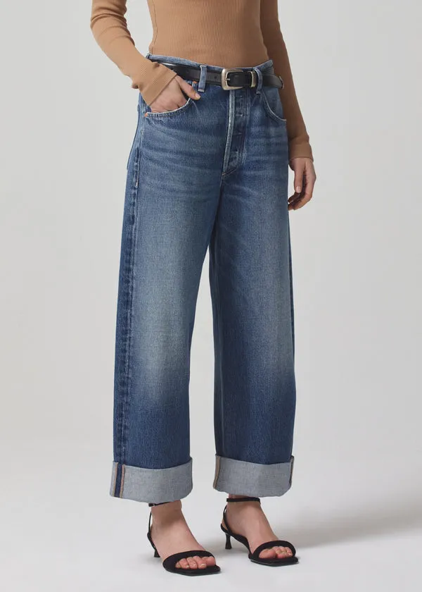 Ayla Baggy Cuffed Crop