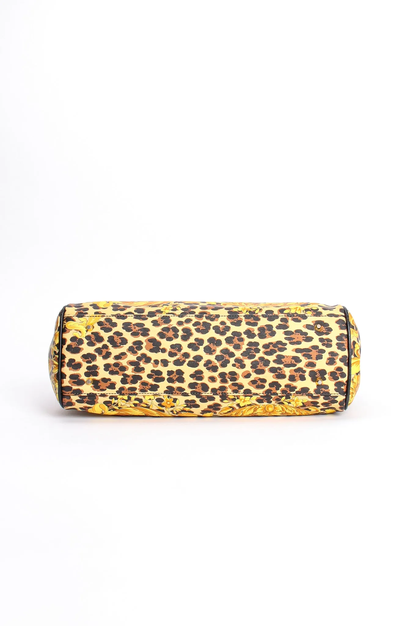 Baroque Leopard Print Tote