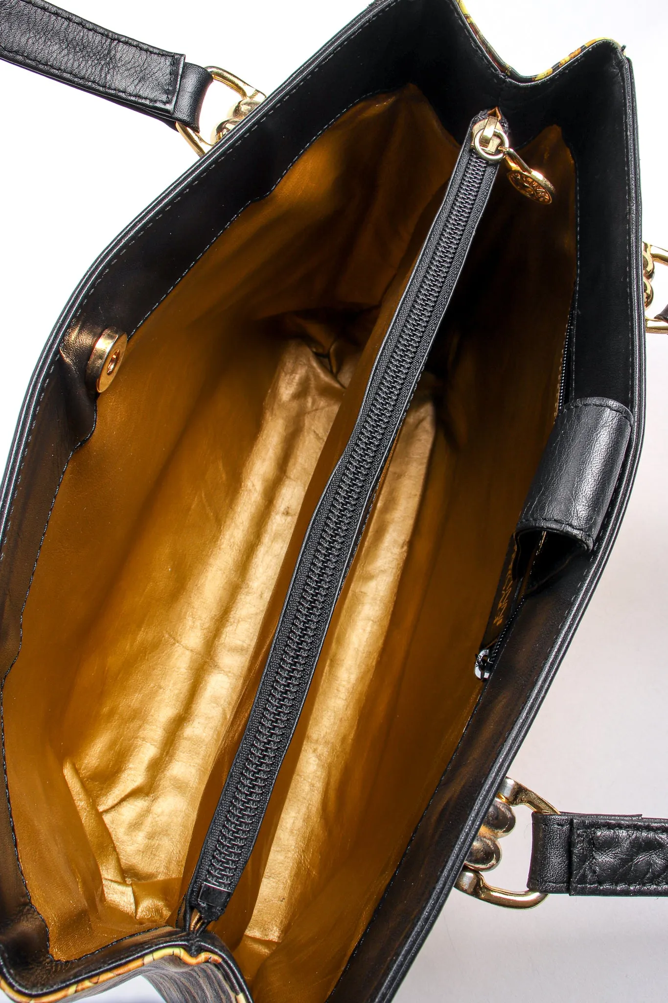 Baroque Leopard Print Tote