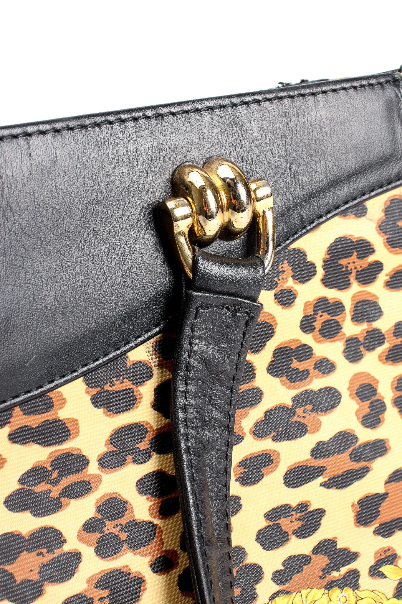 Baroque Leopard Print Tote