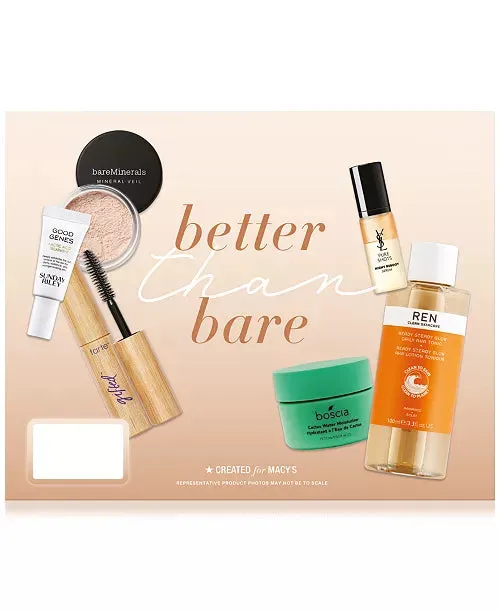 Better Than Bare Clean Beauty Set, Created for Macy's 6-Pc.