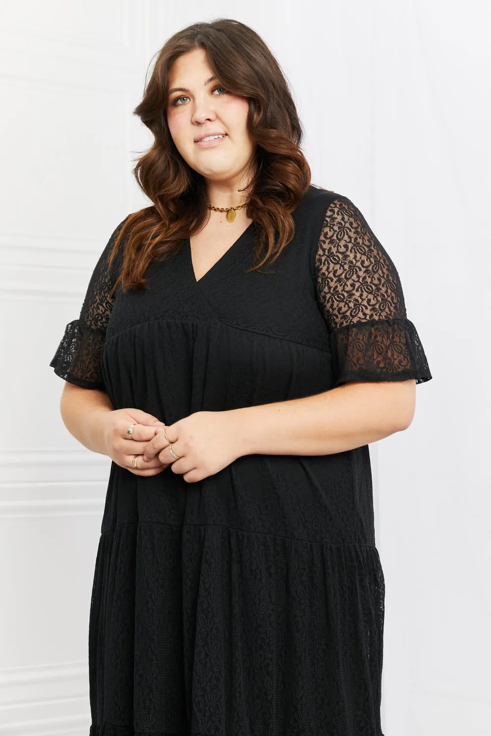 Black Tiered Dress