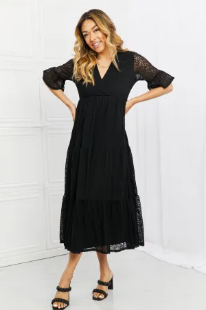Black Tiered Dress