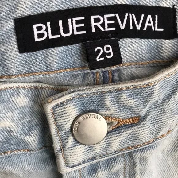 Blue Revival Pearl Girl Short St Barths 29 New