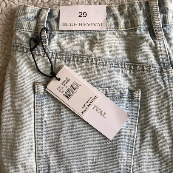 Blue Revival Pearl Girl Short St Barths 29 New