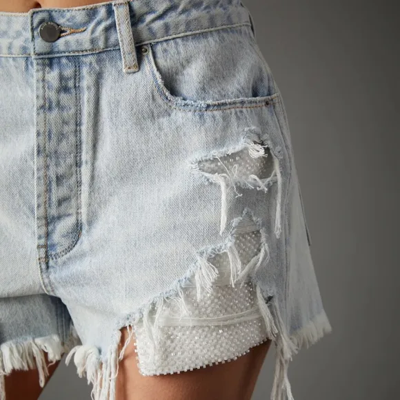 Blue Revival Pearl Girl Short St Barths 29 New