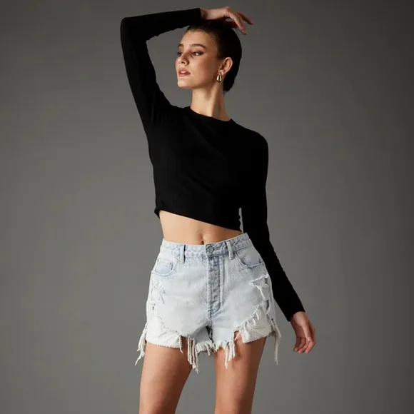 Blue Revival Pearl Girl Short St Barths 29 New