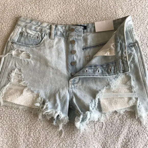 Blue Revival Pearl Girl Short St Barths 29 New