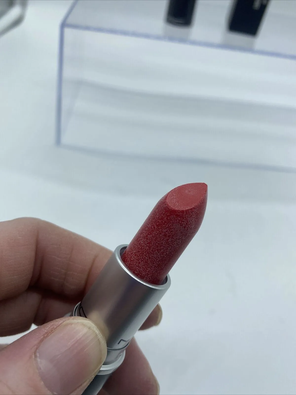 BNIB MAC 5 Alarm Lustre  Lipstick Limited Edition w/receipt