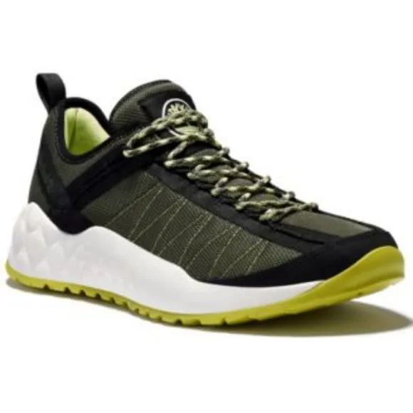 BNWT Timberland Men's Solar Wave Low-Top Sneak Dark Green Mesh