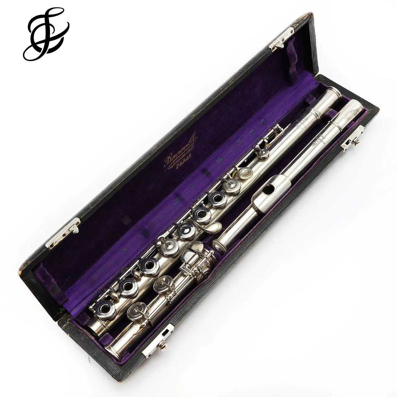 Bonneville #5356 - Silver plated flute, Inline G, C footjoint