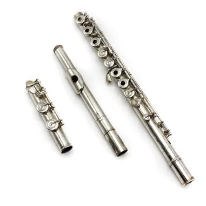 Bonneville #5356 - Silver plated flute, Inline G, C footjoint