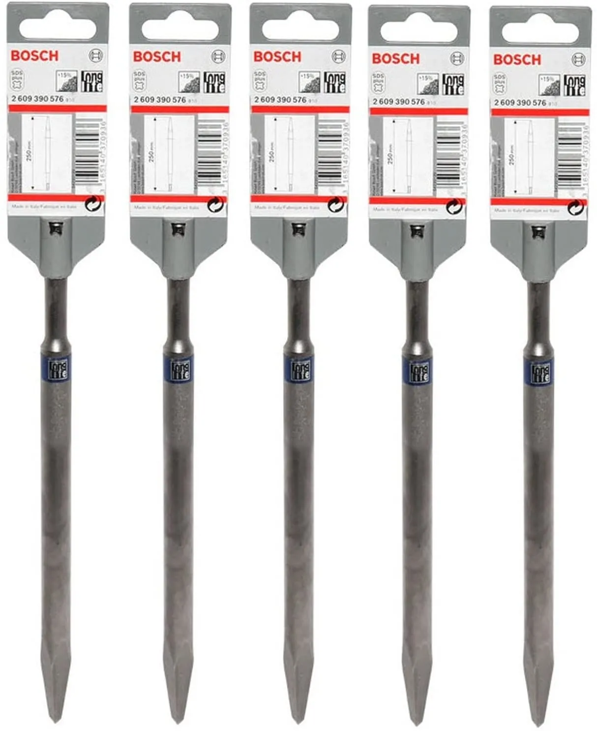 Bosch-accessories 2609390576 Pointed chisel SDS-plus