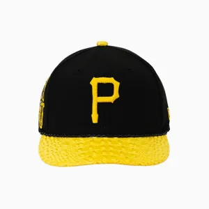 Breyer's Buck 50 Pittsburgh Pirates Hat With Leather Visor