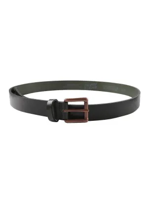 Buffalo Leather Forest Green Buffalo Belt