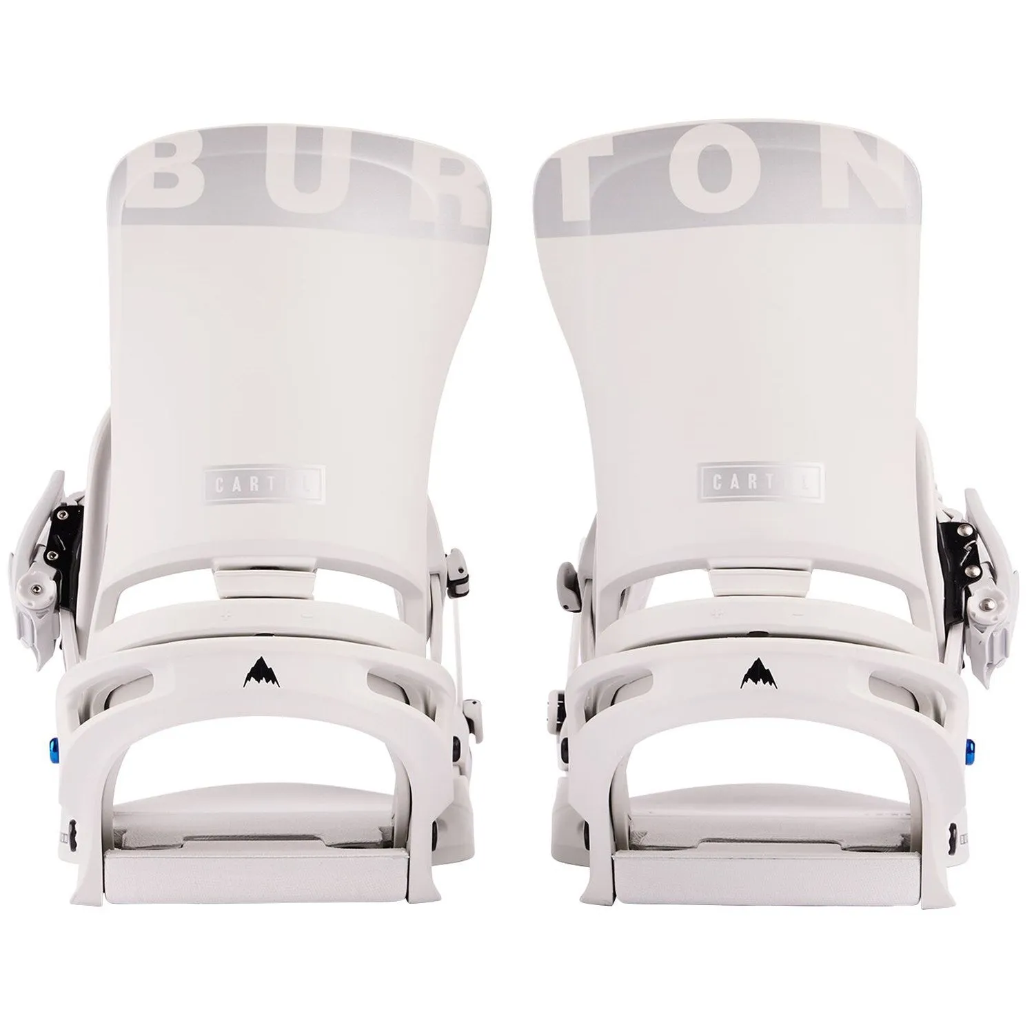 Burton Cartel EST Mens Snowboard Bindings Grey Cloud