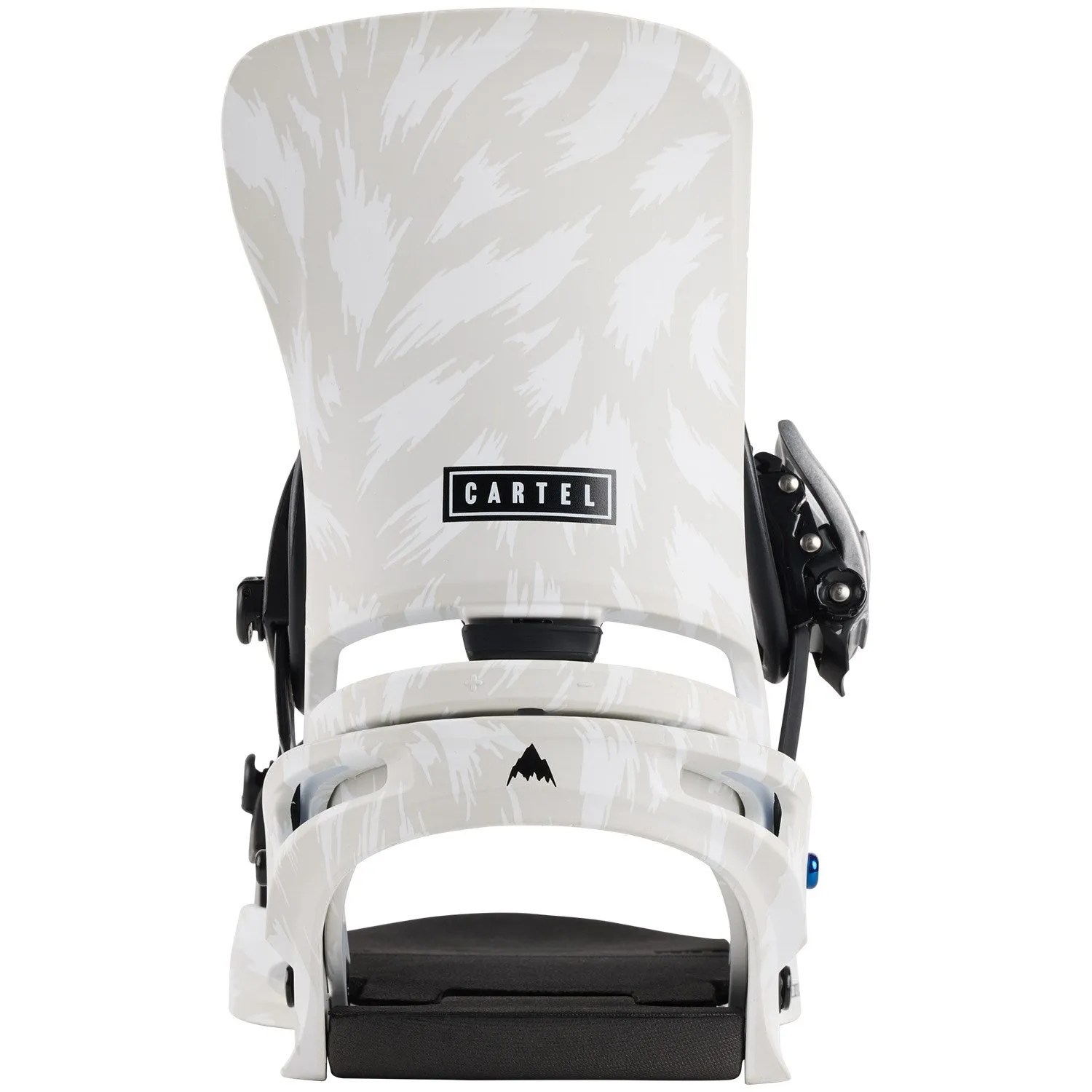 Burton Cartel Snowboard Bindings Mens 2025 Grey / White