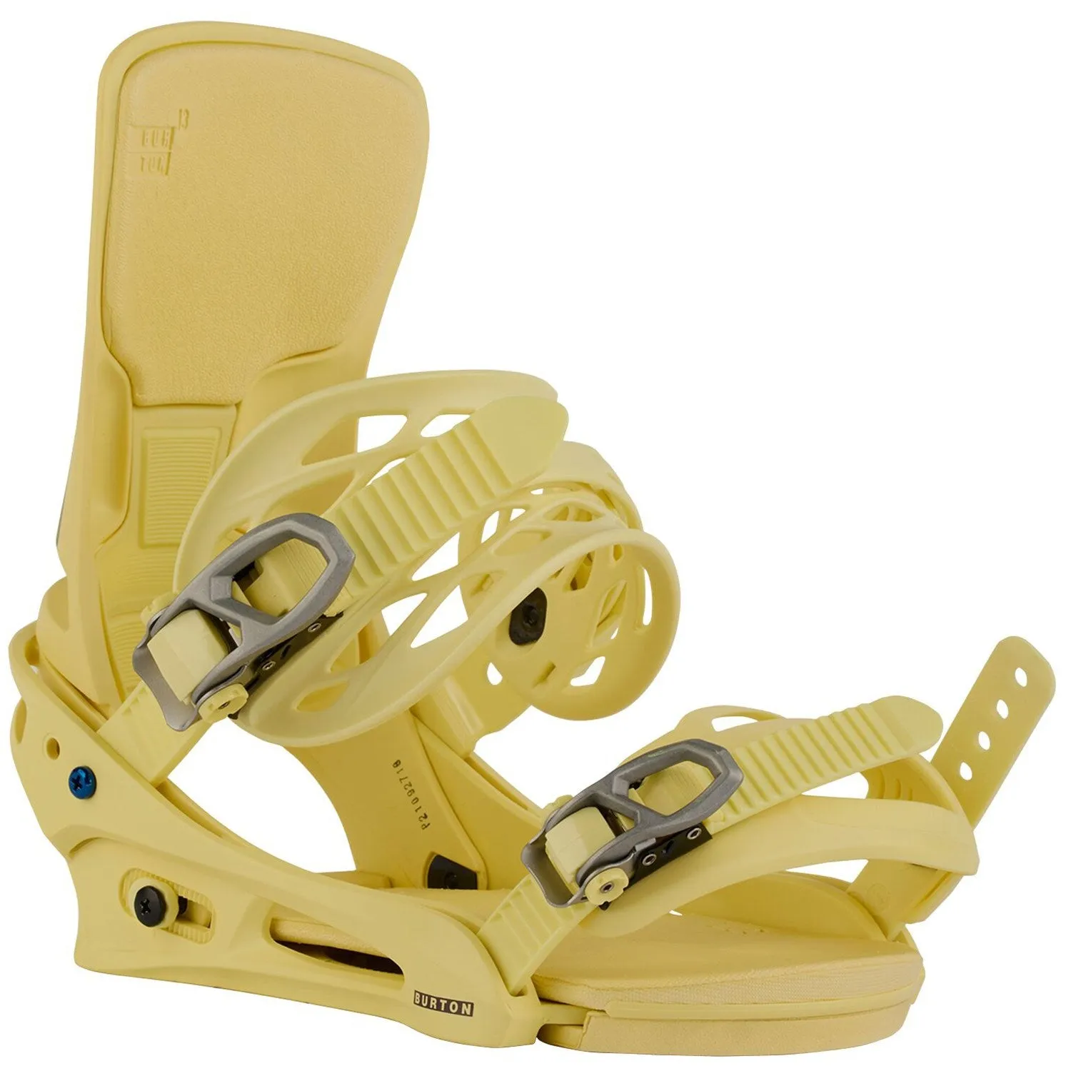 Burton Cartel X Mens Snowboard Bindings Cream / Graphic
