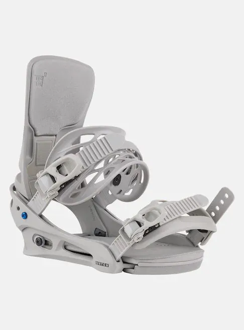 Burton Cartel X Snowboard Bindings Mens Grey / Logo
