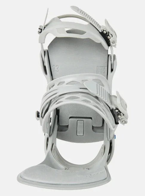 Burton Cartel X Snowboard Bindings Mens Grey / Logo