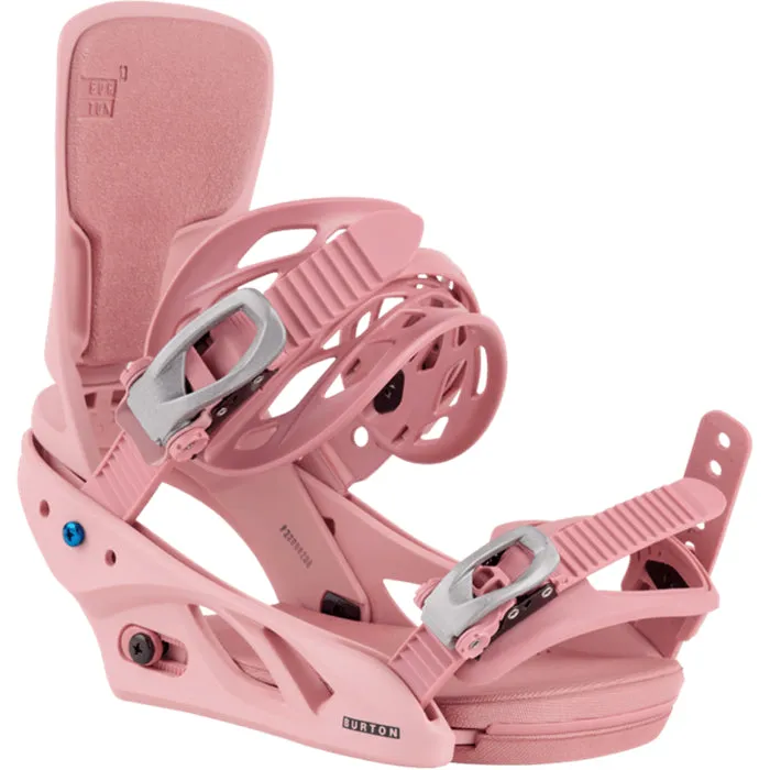 Burton Lexa Snowboard Bindings Womens Powder Blush
