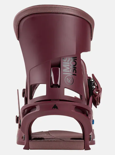 Burton Mission Snowboard Bindings Mens Almandine