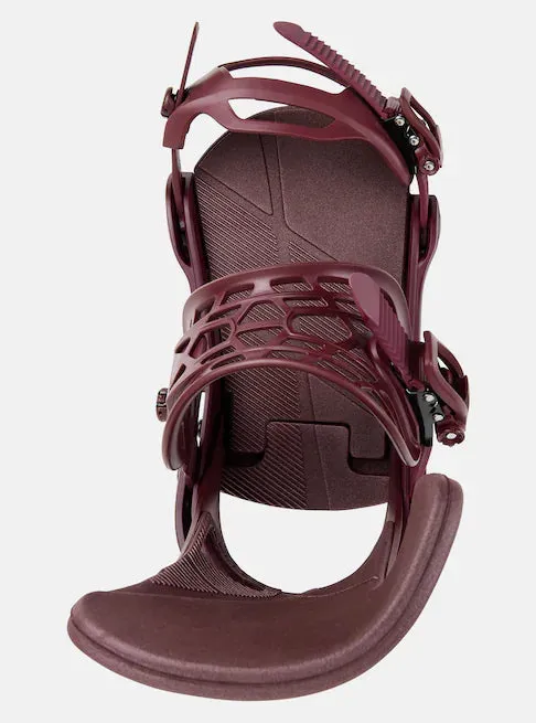 Burton Mission Snowboard Bindings Mens Almandine