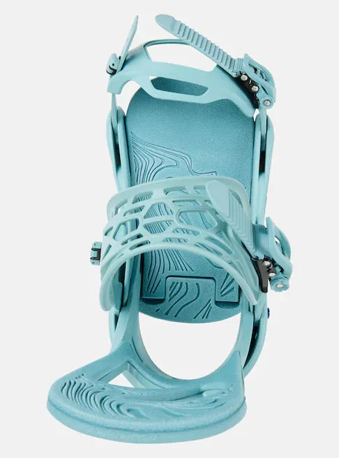Burton Scribe Snowboard Bindings Womens Rock Lichen