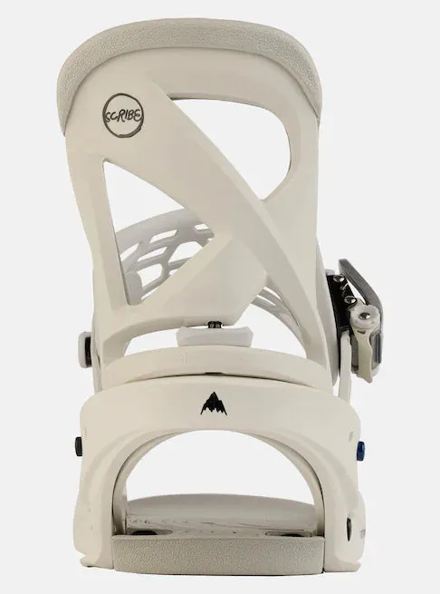 Burton Scribe Snowboard Bindings Womens Stout White