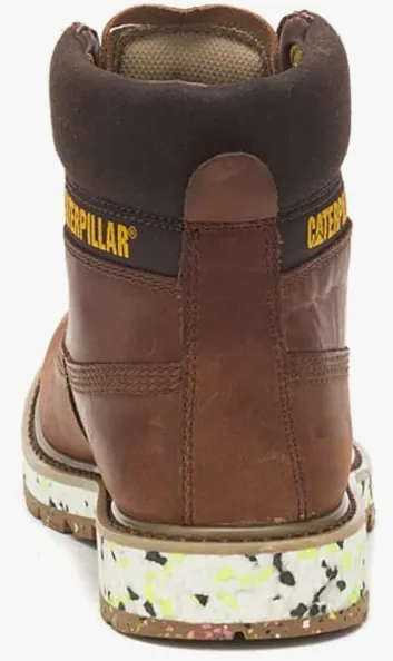 Caterpillar Women's E Colorado Leather Work Casual Boots Brown