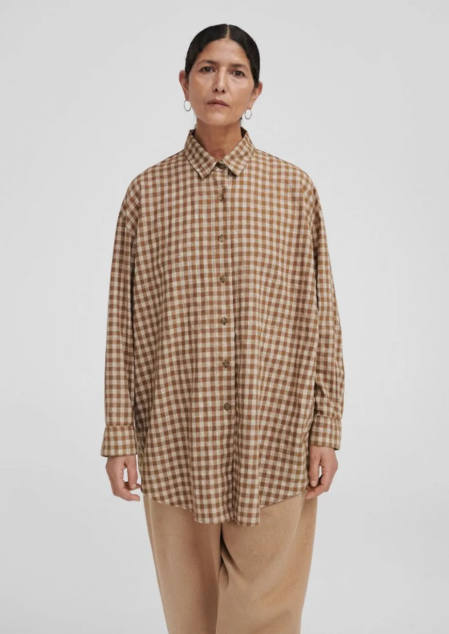 Checkered Shirt, Nougat