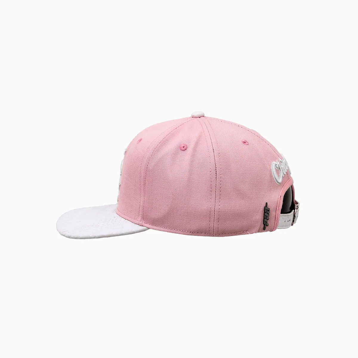 Chicago White Sox MLB Leather Visor Wool Snapback Hat