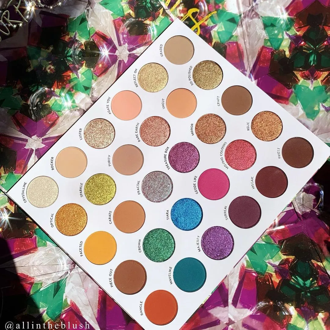 colourpop play it jewel palette