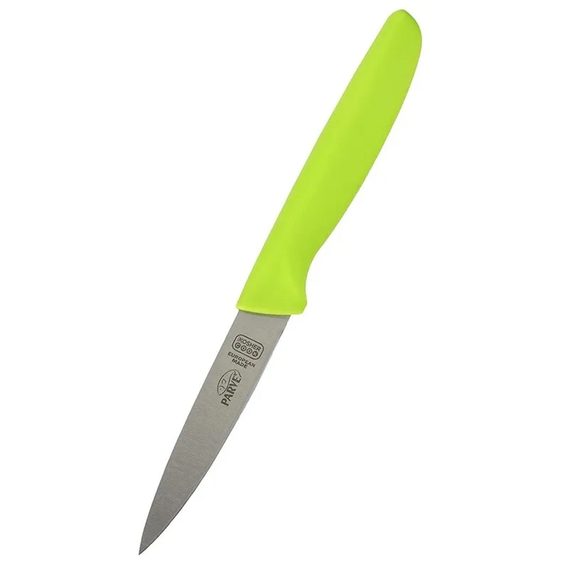 CUCHILLO DE PUNTA/ FILO RECTO DE 4¨ (VERDE)