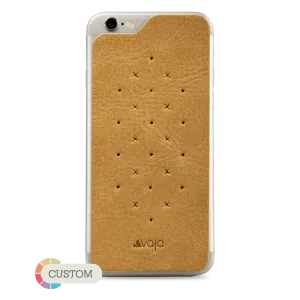 Customizable Leather Back - Premium Leather Back for iPhone 6 Plus/6s Plus