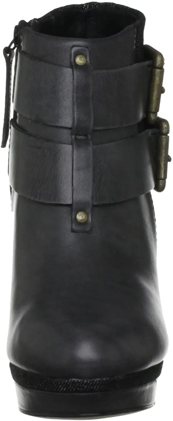 Diesel Women's SYDNAY Heels Bootie Black Denim