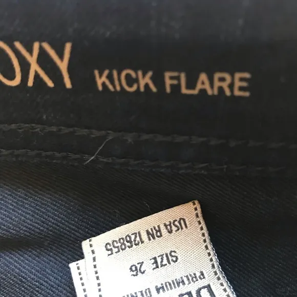 DL1969 Roxy kick flare jeans 360stretch comf sz 26