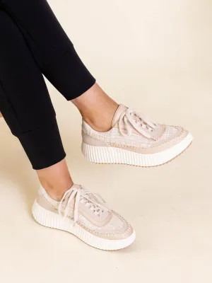 Dolce Vita Dolen Crochet Sneaker - Ivory Multi