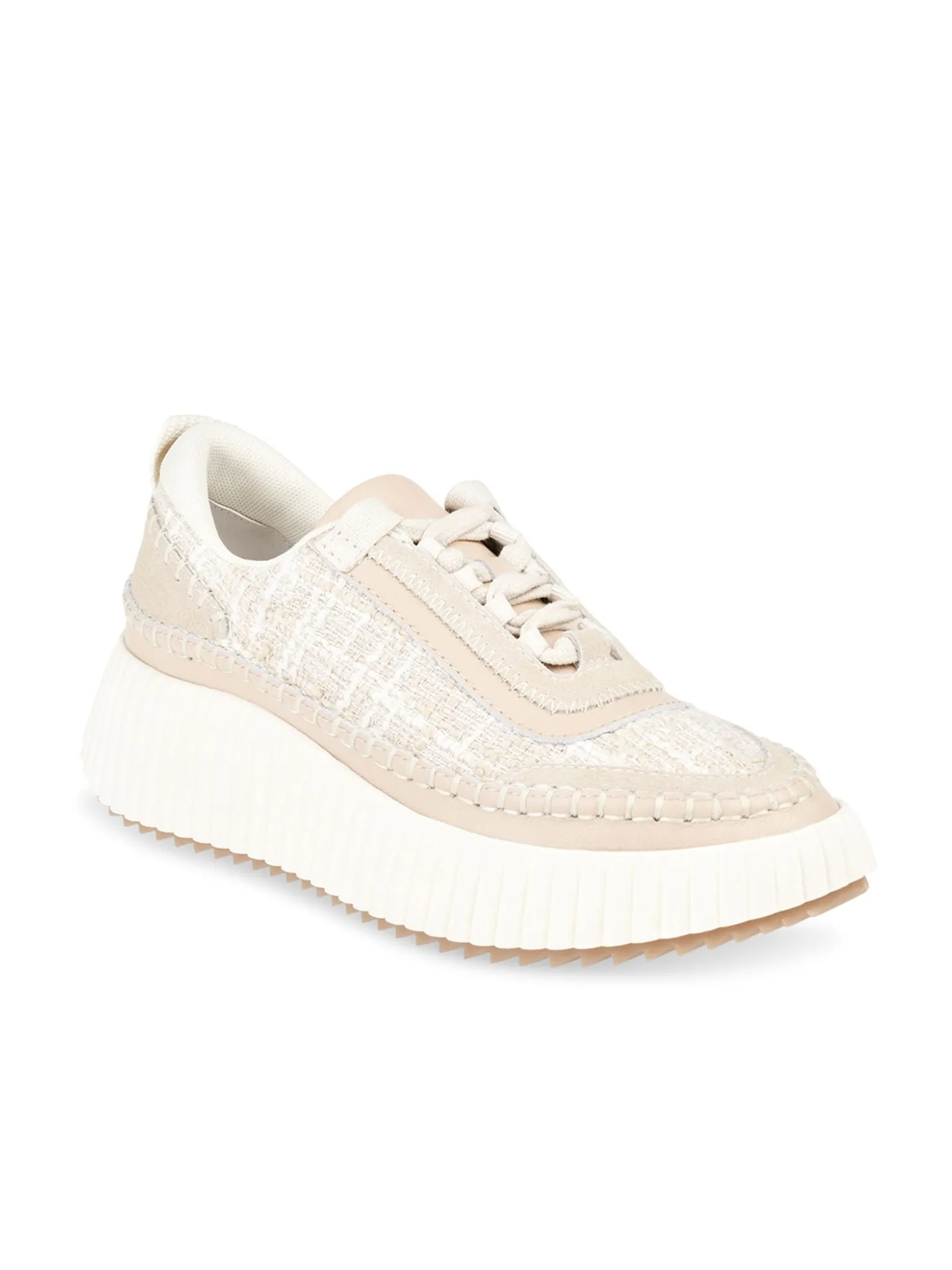 Dolce Vita Dolen Crochet Sneaker - Ivory Multi