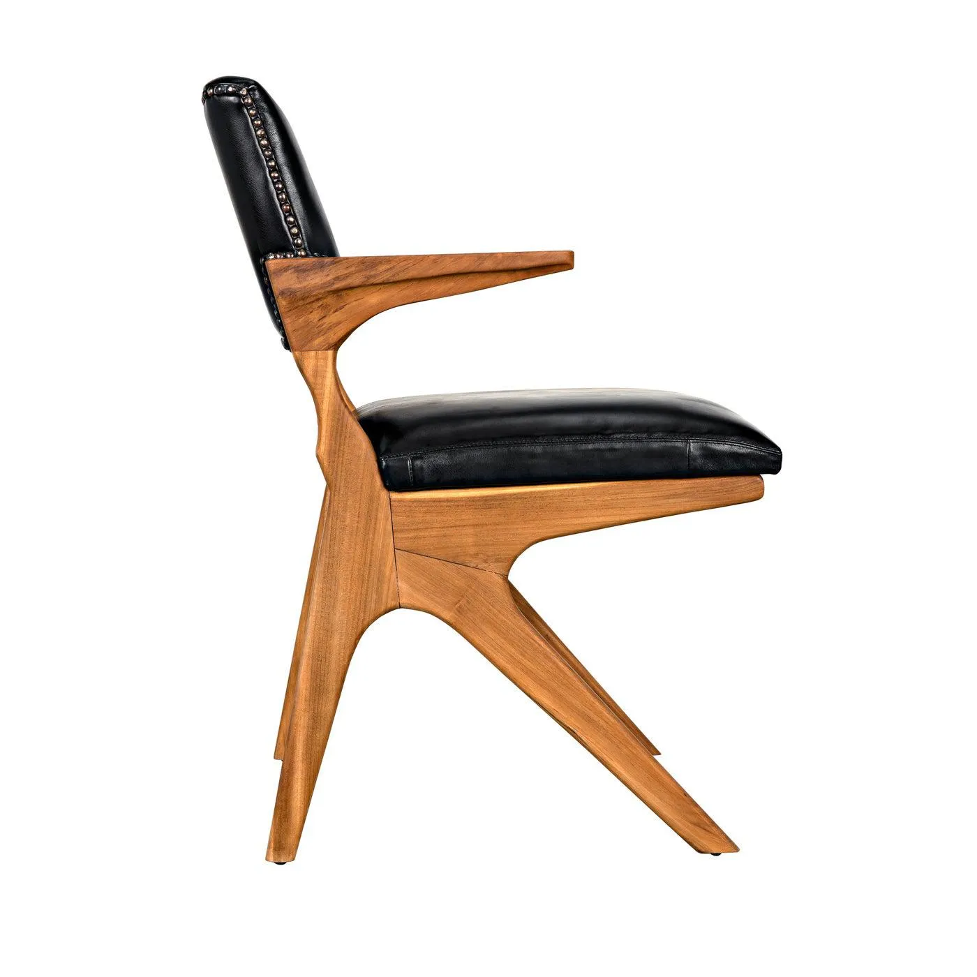 Dolores Chair, Teak with Leather