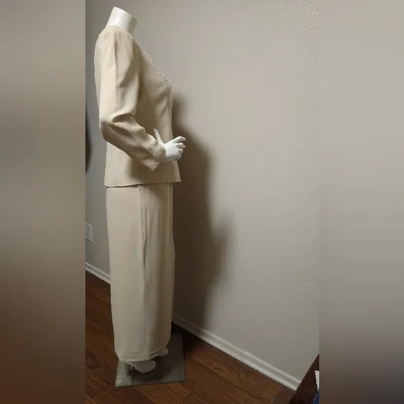 Donna Morgan 2 Piece Skirt Jacket Set Large 12