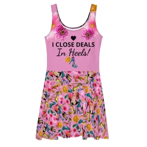 Dress Olfi 'I close deals in heels'